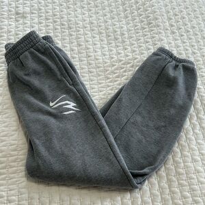 Boys Nike Gray Sweatpants